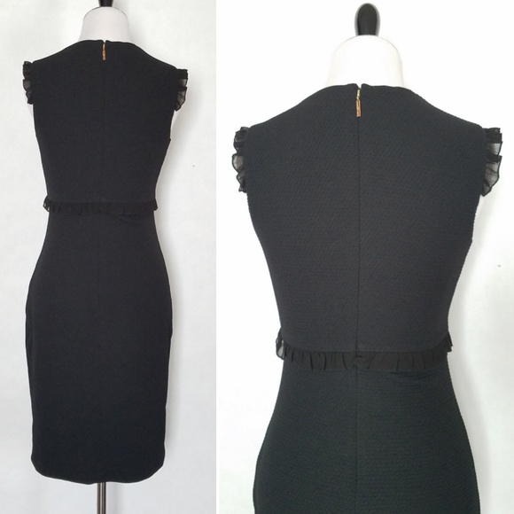 Karl Lagerfeld Form Fitting Sleeveless Dress - Picture 2 of 7